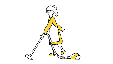 片付けと掃除の違い